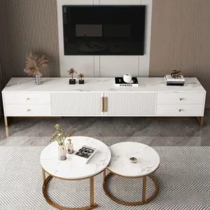 White Glamour Display Cabinet Elegan Simplet Modern Unique Display Cabinet Storage Drawer Cassettiera Camera Da Letto Furniture - Image 6
