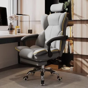 OMGD Computer Chair Office Chair Ergonomics Esports Chair Comfortable Sedentary Boss Swivel Chair Back Study Desk Chair - Image 2