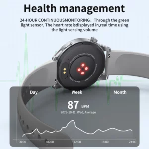1.43 inch AMOLED Screen Smart Watch Bluetooth Call Sports Heart Rate Monitor Waterproof Smartwatch - Image 4