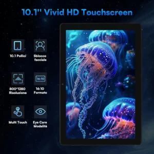 Newest Tablet 10 Inch Android 15 Octa-Core 20GB RAM 64GB ROM 1280x800 IPS Tablets PC WiFi6 Bluetooth5.3 Widevine L1 Keyboard Set - Image 4