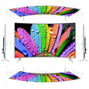 Hotel Room LED Tv Television 75 Inch With Android WebOs System 4K Smart Tv Curved Tv - Image 3