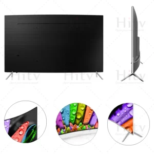 Hotel Room LED Tv Television 75 Inch With Android WebOs System 4K Smart Tv Curved Tv - Image 4