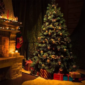 150-210cm Reusable PVC Artificial Christmas Tree | Xmas Pine Tree for New Year's Eve Decorations - Image 2