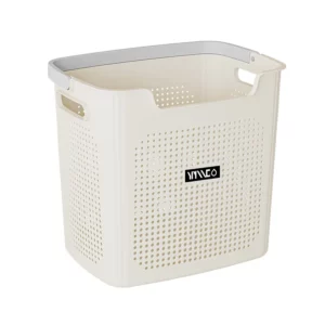 Foldable Laundry Hamper Ventilated Design Mildew-Resistant Collapsible Storage Basket with Handles Dorm Bathroom Laundry basket - Image 7