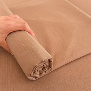 Double-Layer Weave Bed Flat Sheet 1 Pc for Single/Double Bed Top Sheets Full/Queen/King Flat Bedsheets Bed Linen Sheet Home - Image 4