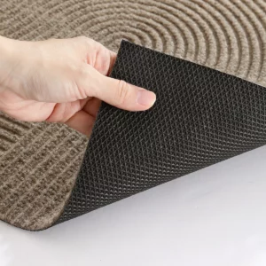 3D Grooved Geometric Entrance Mat, Professional Scraper Doormat, Stops Dirt & Water, Anti-Slip, Slim Edge Won't Jam Door - Image 7
