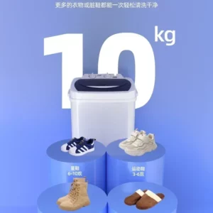10kg Semi-Automatic Washing Machine. For Dormitory. Mini House Rental. Portable. Easy to Operate. Large Capacity. - Image 4