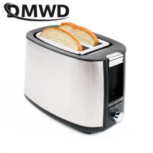 110V/220V Electric Toaster Sandwich Maker Grill 2 Slices Slot Cooking Bread Toast Oven Household Breakfast Baking Machine Heater - Image 1