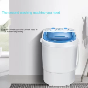 260W Large Washing Machine Portable with Dryer Bucket for Clothes Shoe Mini Washing Machines Automatic Sock Underwear Washer UK - Image 3