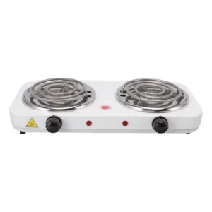 Electric Countertop Stove 2000W 2 Burner Overheat Protection Portable Cooking Stove Hot Plate US Plug 110V for Home RV - Image 3