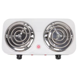 Electric Countertop Stove 2000W 2 Burner Overheat Protection Portable Cooking Stove Hot Plate US Plug 110V for Home RV - Image 7