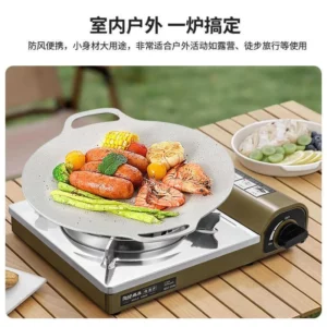BDZ-330B Cassette Stove, Portable Gas Stove for Household Outdoor Camping Windproof Not Picking Cookware - Image 3