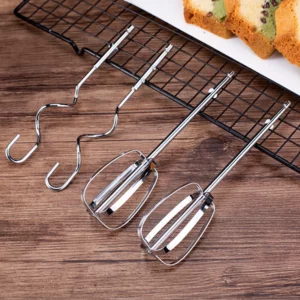 5 Speeds Food Mixer Electric Cuisine Kitchen Blender With Dough Hooks Chrome Egg Beater Hand Mixer Machine For Bakery Sonifer - Image 5