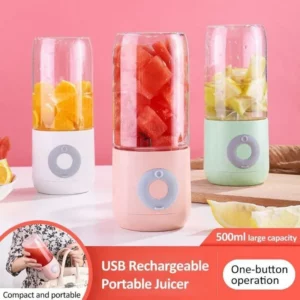 1Pcs Juice Extractor Juice Cup Portable Rechargeable Small Juice Cup Home And Outdoor Multifunctional Juice Mixing Kitchen Tool - Image 5