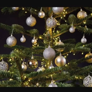 100pcs Christmas Decor Baubles Tree Xmas Balls Party Wedding Ornament Party Supplies Xmas Ornament Ball Xmas Baubles - Image 4