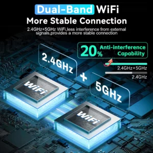 ARCCTV 4MP WiFi Security Camera Color Night Vision Auto Human Tracking Outdoor Surveillance Camera 24/7 Recording Two Way Audio - Image 5