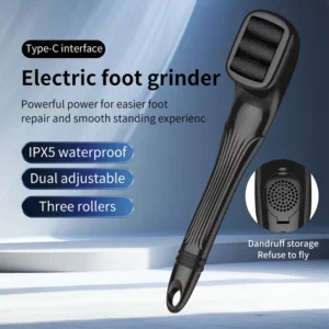 Rechargeable Electric Foot Grinder Callus Remover Pedicure Tool for Dead Skin Removal Waterproof Foot Callus Remover - Image 3