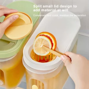 New Large Capacity Cold Water Pitcher Cold Kettle with Faucet in Refrigerator Iced Beverage Dispenser Refrigerator - Image 2