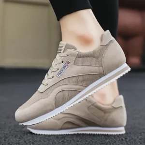 Mesh Casual Shoes for Men in Spring and Summer 2025 Hot Selling Casual Lightweight Sports Shoes Flat Running Shoes Skateboard - Image 1
