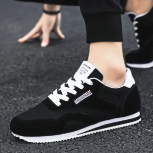 Mesh Casual Shoes for Men in Spring and Summer 2025 Hot Selling Casual Lightweight Sports Shoes Flat Running Shoes Skateboard - Image 2
