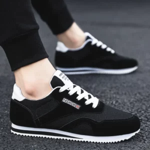 Mesh Casual Shoes for Men in Spring and Summer 2025 Hot Selling Casual Lightweight Sports Shoes Flat Running Shoes Skateboard - Image 3