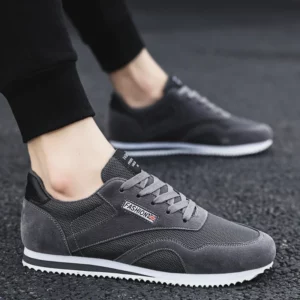 Mesh Casual Shoes for Men in Spring and Summer 2025 Hot Selling Casual Lightweight Sports Shoes Flat Running Shoes Skateboard - Image 4