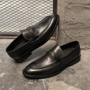 size 38-48 designer dress shoes for men wedding loafers black brown formal shoes for men new arrival scarpe uomo eleganti - Image 5