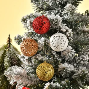 6Pcs 6CM Christmas Balls Decorations Christmas Tree Ornaments Ball Hanging Pendants Home Party Decor 2026 New Year Navidad Decor - Image 7