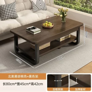 Coffee table office guest tea table simple modern living room home sofa table - Image 5