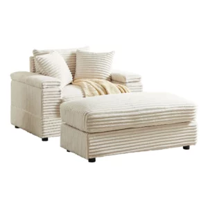 For Modern Oversized White Indoor Living Room Sectional Couch Set Recliner Mechanism Chaise Lounge Designer Sofa Chair - Image 2