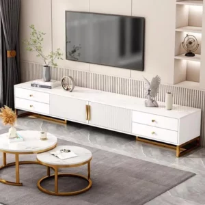 Elegant Simple Tv Stand Storage Vintage Retro Minimalist Display Cabinet Glamour Unique Cassettiera Camera Da Letto Furniture - Image 4