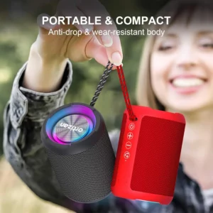 Ortizan X9S Powerful Bluetooth Speaker Wireless with Extra Bass & LED Lights, Outdoor Speakers, Subwoofer, Waterproof Sound Box - Image 2