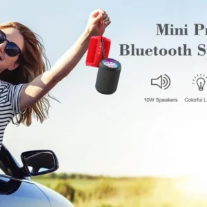 Ortizan X9S Powerful Bluetooth Speaker Wireless with Extra Bass & LED Lights, Outdoor Speakers, Subwoofer, Waterproof Sound Box - Image 5