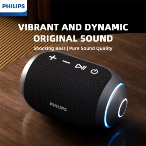 Philips TAS3209 Portable Wireless Speaker W/ Colorful Lighting 1800mAh Battery Life Wonderful Sound Music for Outdoor Camping - Image 2
