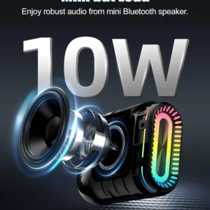Portable Bluetooth Speaker, IPX7 Waterproof, Bluetooth 5.3,TWS , 24H Playtime, Powerful Stereo Sound, Speaker for Home, Outdoors - Image 2