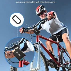 Portable Bluetooth Speaker, IPX7 Waterproof, Bluetooth 5.3,TWS , 24H Playtime, Powerful Stereo Sound, Speaker for Home, Outdoors - Image 4