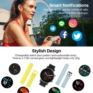 Ticwatch E3 Wear OS Smartwatch for Men and Women Snapdragon 4100 8GB ROM IP68 Waterproof Google Pay iOS and Android Compatible - Image 5