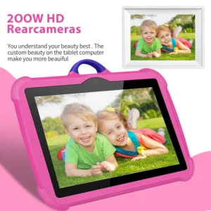 New Cartoon Pattern Kids Tablet 7 Inch Quad Core 4GB RAM 64GB ROM Android Learning Education Games Tablets Children's Gifts - Image 3