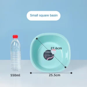 CHAHUA Antibacterial Wash Basin Thickened Plastic Portable Durable Student Babies Wash Basin Cleaning Tool Household Supplies - Image 5