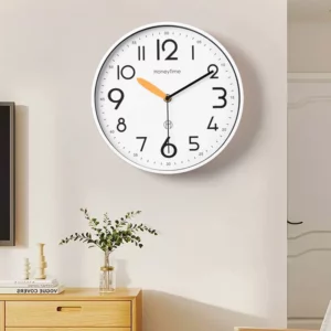 2025New 10/12 inch Nordic Simple Wall Clock Living Room Home Decoration Silent Fashion Hanging Watch Modern Creative QuartzClock - Image 3
