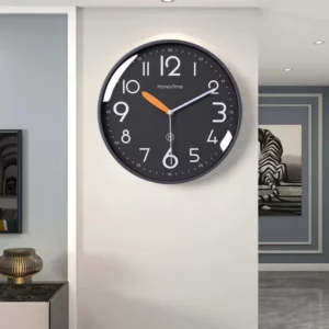 2025New 10/12 inch Nordic Simple Wall Clock Living Room Home Decoration Silent Fashion Hanging Watch Modern Creative QuartzClock - Image 5