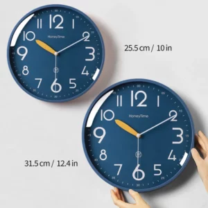 2025New 10/12 inch Nordic Simple Wall Clock Living Room Home Decoration Silent Fashion Hanging Watch Modern Creative QuartzClock - Image 6
