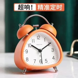 Classic Nordic Creative Desk Clock Simple Children Alarm Clock Desktop Bed Student Desk Table Clock - Image 4