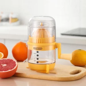Small 2 In 1 Manual Juicer With Handle Press Reusable Hand Juicer Squeezer With Lid Juice Machine Kitchen Gadgets - Image 3