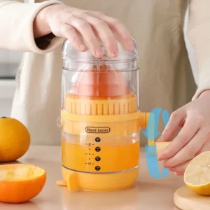 Small 2 In 1 Manual Juicer With Handle Press Reusable Hand Juicer Squeezer With Lid Juice Machine Kitchen Gadgets - Image 7