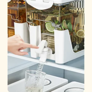 3.5L Large Capacity Cold Water Pitcher Cold Kettle with Faucet In Refrigerator Iced Beverage Dispenser Refrigerator and Spigot - Image 4