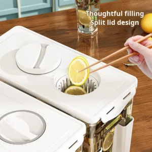 3.5L Large Capacity Cold Water Pitcher Cold Kettle with Faucet In Refrigerator Iced Beverage Dispenser Refrigerator and Spigot - Image 6