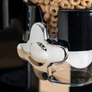 Easy Installation Food Jar Food Container Bpa-free Capacity Dry Food Dispenser Transparent Storage Jar for Cereal Candy Easy - Image 6
