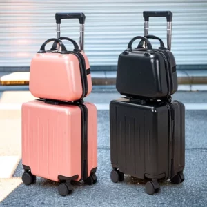 Boarding 14 Inch Suitcase, Small and Lightweight Suitcase, Mini Children's Password Luggage - Image 5