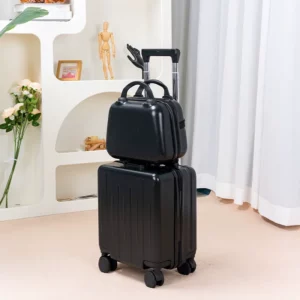 Boarding 14 Inch Suitcase, Small and Lightweight Suitcase, Mini Children's Password Luggage - Image 4